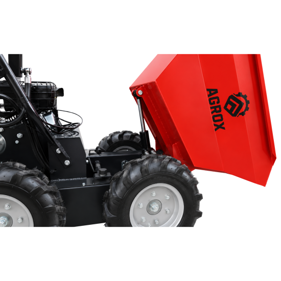 Minidumper XN300 6,5 PS – Benzinmotor B&S XR950 und hydraulische Kippmulde 300 kg
