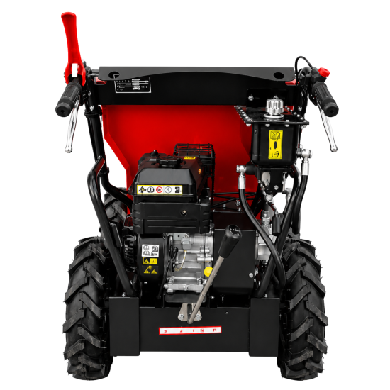 Minidumper XN300 6,5 PS – Benzinmotor B&S XR950 und hydraulische Kippmulde 300 kg