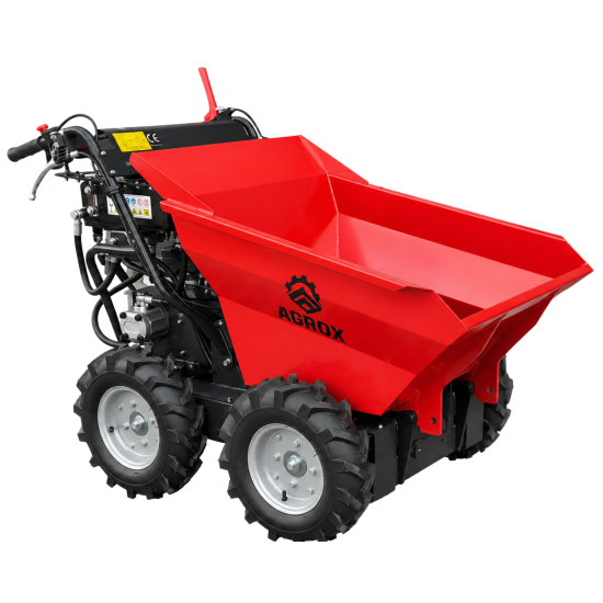 Minidumper XN300 6,5 PS – Benzinmotor B&S XR950 und hydraulische Kippmulde 300 kg