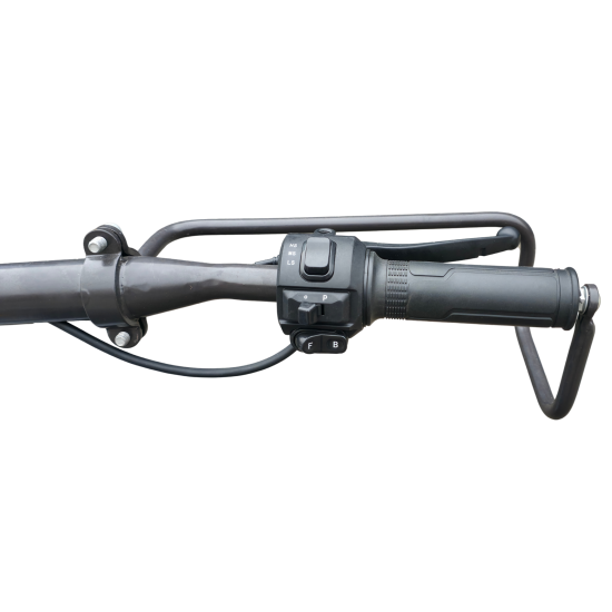 AGROX Elektro-Allrad-Dumper 500kg, Lithium-Akku und hydraulische Knicklenkung