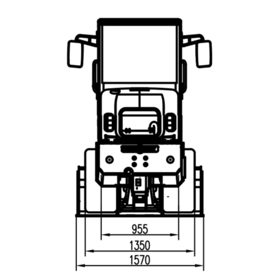 Diesel Hoflader 2.7 T - Teleskoplader 1500 kg Hubkraft | OX1090T - Kubota Motor 25 PS