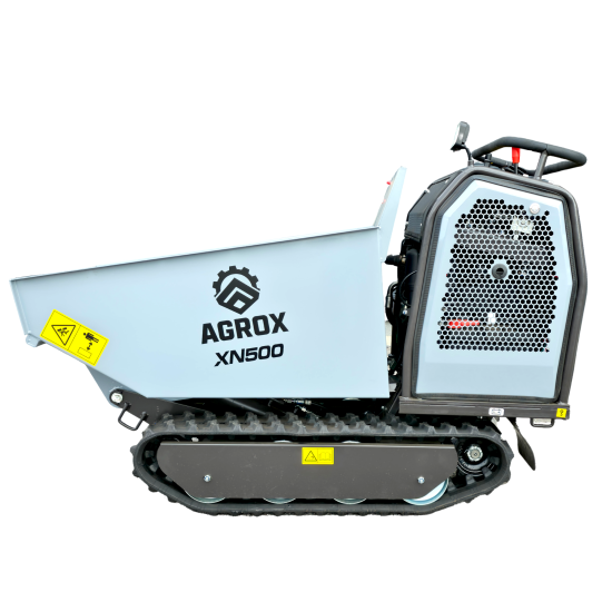 Mini Dumper XN500 mit Raupenantrieb 10 PS - 1 Zylinder Benziner Minidumper AGROX