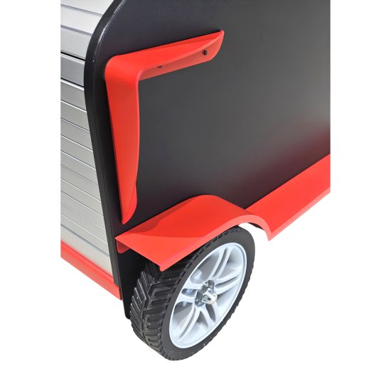 Diagnosewagen mit Rollladenklappe - RT-403 Multifunktionswagen RETTER | Universal-Laptopwagen fahrbar