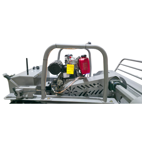 AMD-R120 Ferngesteuerter Diesel-Rasenmäher mit Raupenantrieb – 1200 mm Schnittbreite