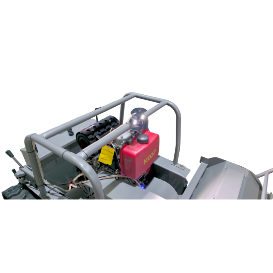 AMD-R120 Ferngesteuerter Diesel-Rasenmäher mit Raupenantrieb – 1200 mm Schnittbreite