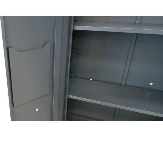 RETTER Stabiler Aufbewahrungsschrank 920 x 420 x 1950 mm - Werkstattschrank