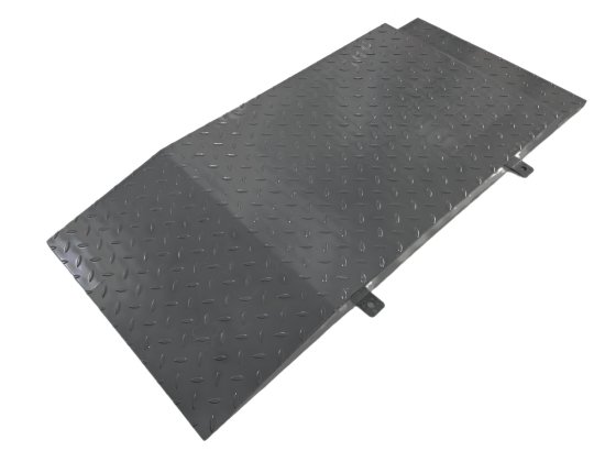 Auffahrrampe ca. 52 x 103 cm für Scherenhebebühnen | Überfahrblech