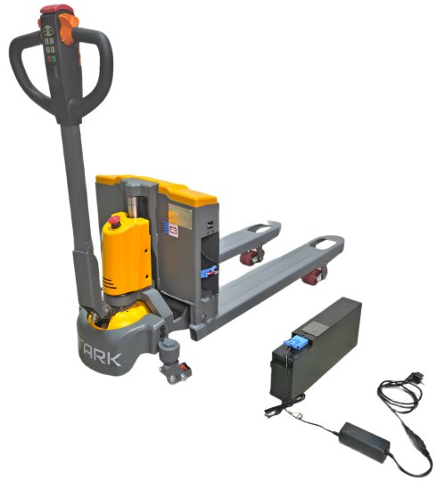 Elektrische Ameise – Gabelhubwagen 1500 kg Tragkraft, 110 mm Hubhöhe – CBD15W-II