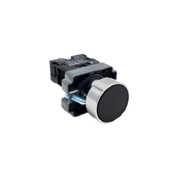 Druckschalter für Scherenbühne – Selbst-Rückstellend, Pilzkopf, 22 mm