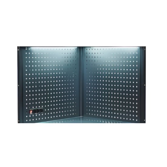 Lochwandplatten 2-tlg. für Eck Modul für Schranksystem RTX5000 - 1052 x 732 x 28 mm | RETTER RTX-5000