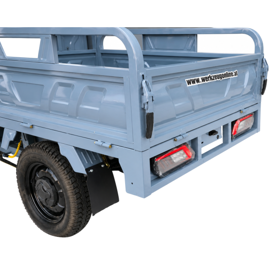 Elektro Dreirad 3000W – Elektrisches Transport-Dreirad mit Kippfunktion und Ladefläche