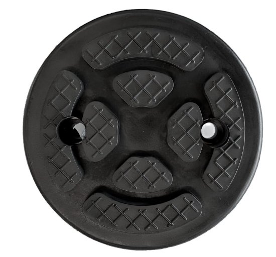 Gummiauflage 120 mm x 32 mm für KFZ-Hebebühnen | Auflageteller
