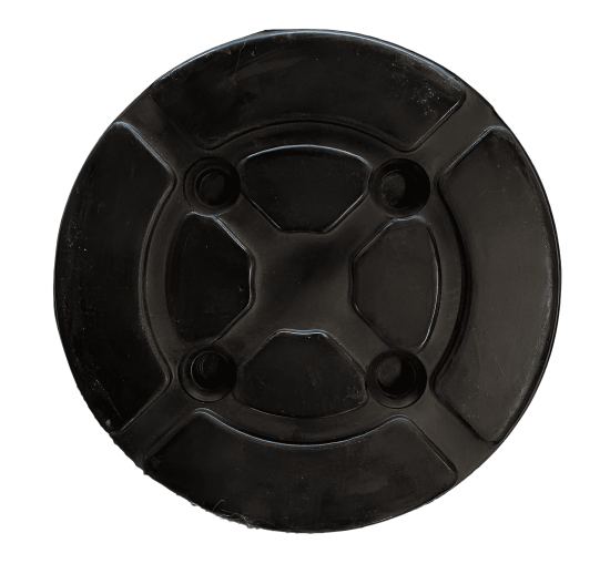 Gummiauflage 130 mm x 25 mm für KFZ-Hebebühnen | Auflageteller