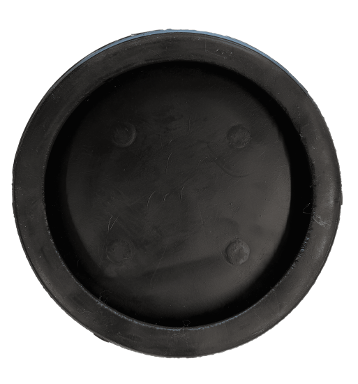 Gummiauflage 130 mm x 25 mm für KFZ-Hebebühnen | Auflageteller
