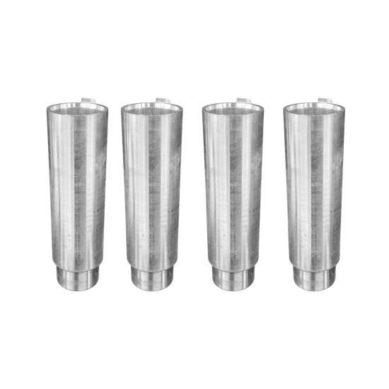 Steckadapter Transporterhöhungen für 2 Säulenhebebühne 120 mm - Ø50mm
