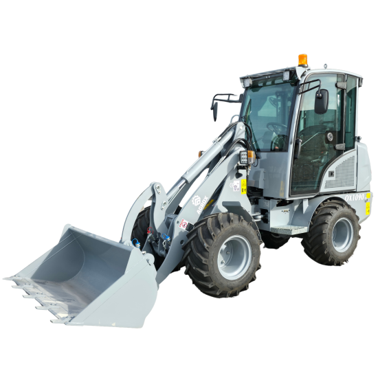 AGROX OX1090 Hoflader – 18,2 kW Kubota-Motor, 1200 kg Nutzlast, Komfortkabine, Euro-Aufnahme & Joysticksteuerung