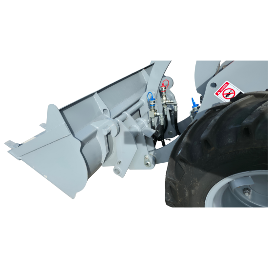 AGROX OX1090 Hoflader – 18,2 kW Kubota-Motor, 1200 kg Nutzlast, Komfortkabine, Euro-Aufnahme & Joysticksteuerung