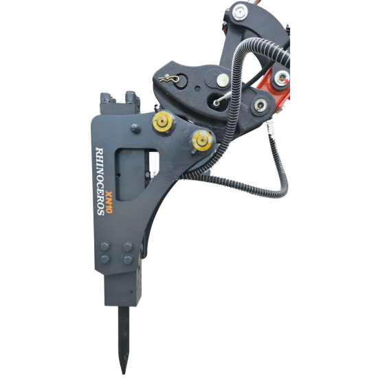 Preview: Hydraulikhammer für Minibagger inkl. Servicekit und Hydraulikzubehör | XN10