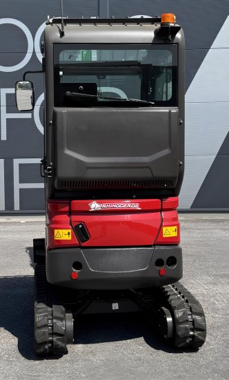 Rhinoceros XN20B Diesel Minibagger mit Kabine und Kubota Motor 18 PS - 3 Zylinder