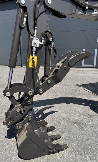 Rhinoceros XN20B Diesel Minibagger mit Kabine und Kubota Motor 18 PS - 3 Zylinder