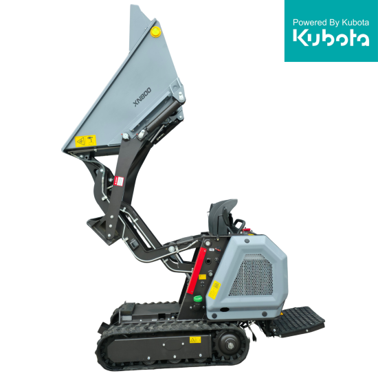 Mini Dumper XN800 Profiline mit Raupenantrieb - 14 PS mit Hochentladung | Kubota - Motor