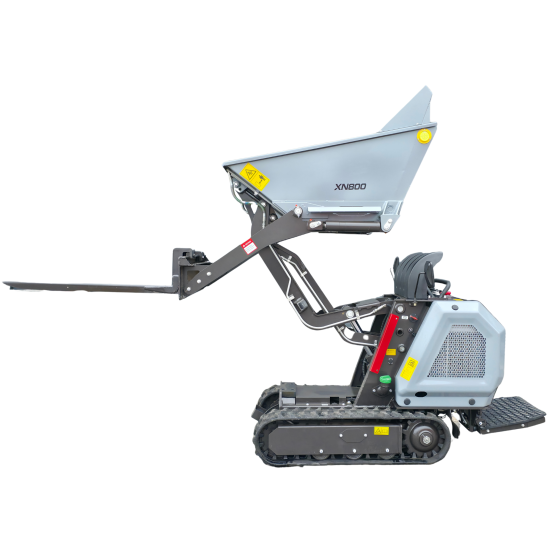 Preview: Mini Dumper XN800 Profiline mit Raupenantrieb - 14 PS mit Hochentladung | Kubota - Motor