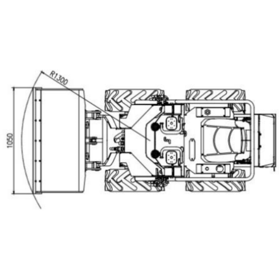 Kompaktlader hydraulisch 12 PS luftgekühlt - Diesel Hoflader inkl. Schaufel | STARK L360S