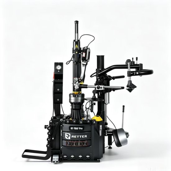 RETTER Profi Reifenmontagemaschine mit Zentralspannung RT-706F Pro - 380V