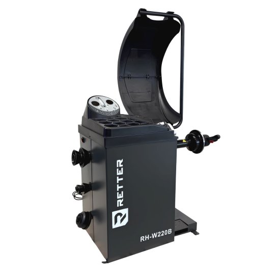 Reifenwuchtmaschine - RH-W220B mit Laser und Fußbremse | RETTER