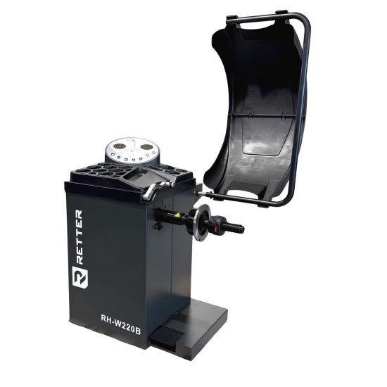 Reifenwuchtmaschine - RH-W220B mit Laser und Fußbremse | RETTER