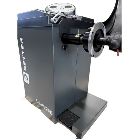 Reifenwuchtmaschine - RH-W220B mit Laser und Fußbremse | RETTER