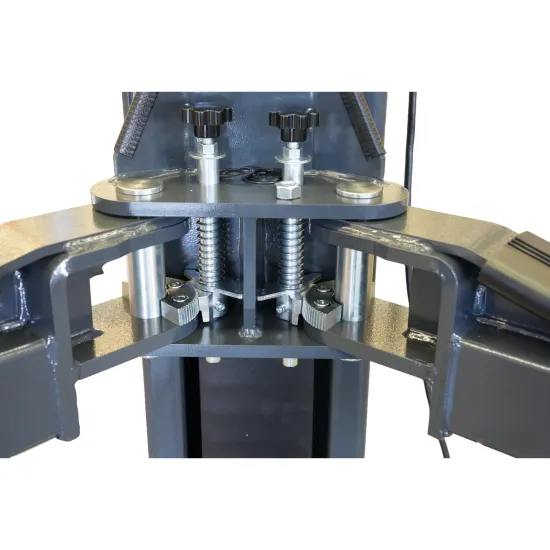RETTER ALPHA 40E – mechanische Tragarmverriegelung im Detail
