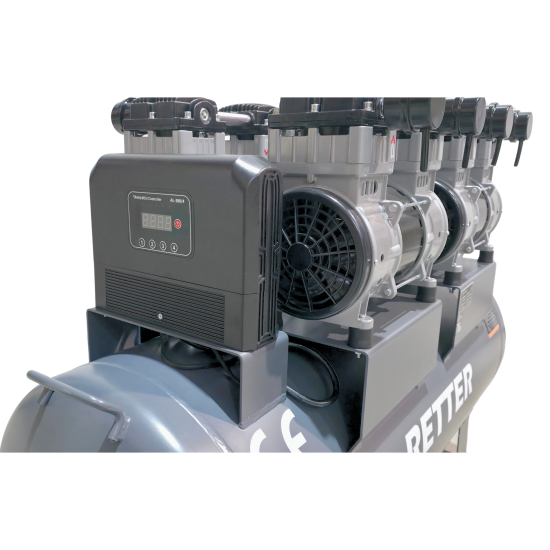 Preview: RT1200 Flüster Kompressor 200 L / 10 Bar