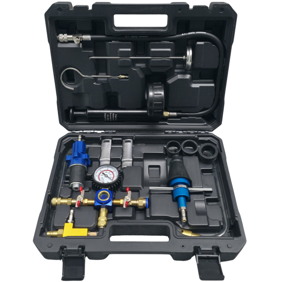 RETTER Kühlsystem-Druckprüfer und Unterdruck-Befüllset für Kühlmittel