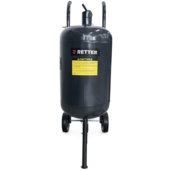 Preview: RETTER Mobiles Sandstrahlgerät 32L mit Druckkessel - RT-T1010