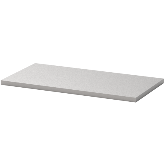 Holzarbeitsplatte mit Metallbeschichtung für Schranksystem RTX5000 - 1362 x 700 x 36 mm | RETTER RTX-5000