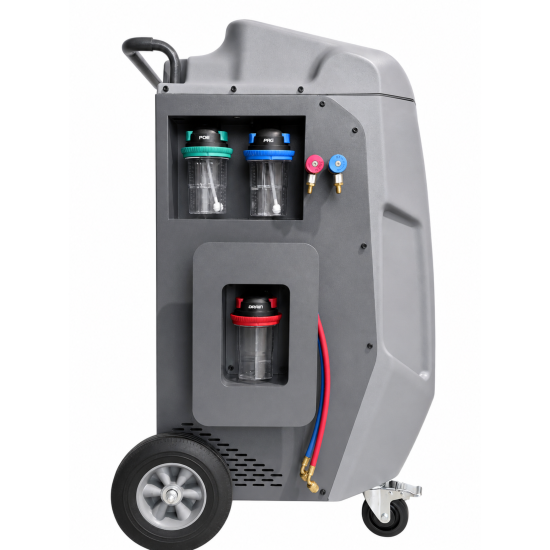 RETTER RTC-545 vollautomatisches Klimaservicegerät R134a mit 7-Zoll-Touchscreen, Rückgewinnung, Vakuum und Befüllung für Kfz-Klimaanlagen