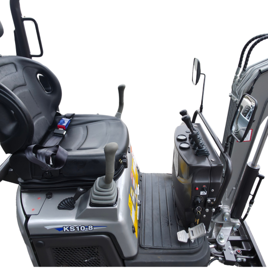 NEU Rhinoceros KS10-8 Mini-Bagger - Kompakt, leistungsstark 10 PS