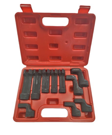 10-tlg. Sensor-Steckschlüssel-Satz | EGT- & Einspritzleitungen | Gerade & Abgewinkelte Bauform | RT-F2108