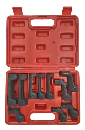 Preview: 10-tlg. Sensor-Steckschlüssel-Satz | EGT- & Einspritzleitungen | Gerade & Abgewinkelte Bauform | RT-F2108