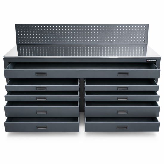 Werkstatteinrichtung Set 6 Teile Edition Schranksystem RTX-3000 | Mobile Werkbank | RETTER