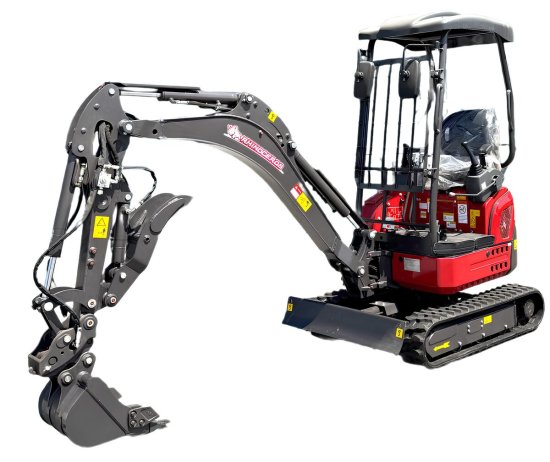 Rhinoceros XN18L Diesel Minibagger - Kubota Motor 14 PS