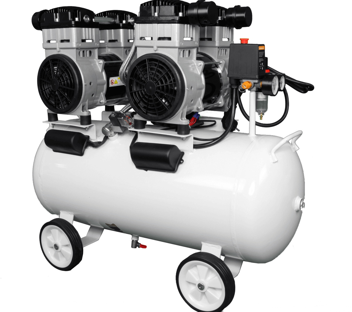 Flüsterkompressor mit 50l - bester Silent Kompressor 50l leise