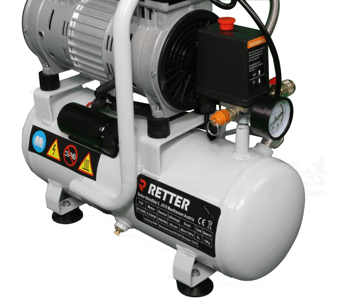 RETTER Flüster Kompressor RT1008