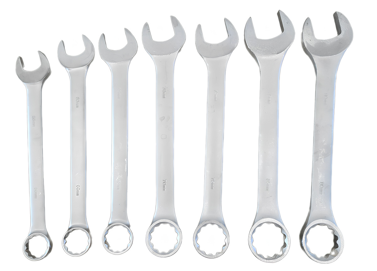 Beta 55/B8 Doppelmaulschlüssel-Set, 8-teilig – In Praktischer Tasche