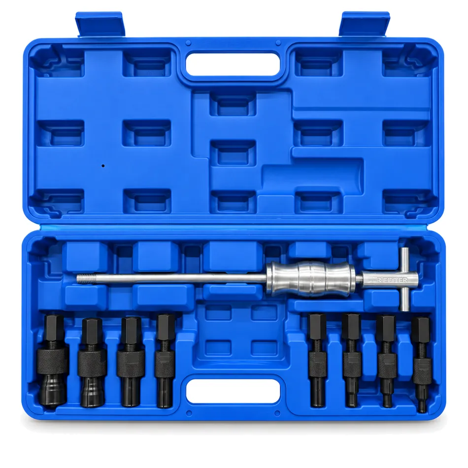 RETTER 9-teiliges Innenlager-Abziehset 8–32 mm mit Gleithammer im Koffer