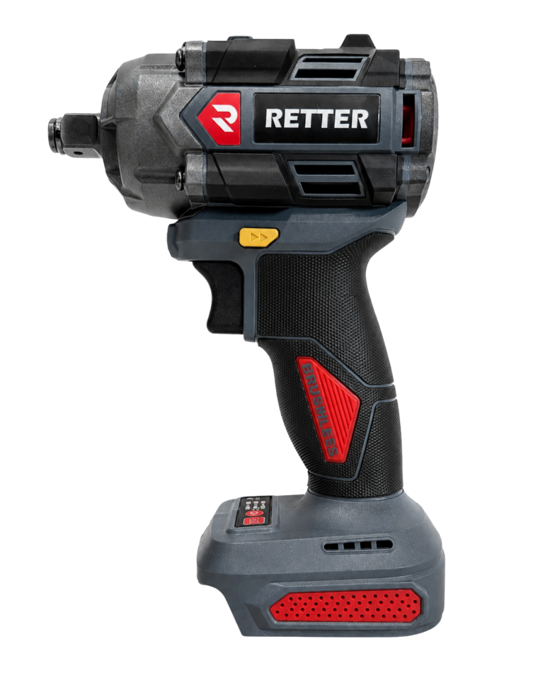 RETTER 20V Akku-Schlagschrauber 500 Nm 1/2" Brushless inkl. 2 Akkus
