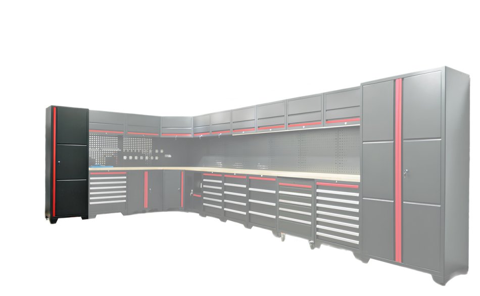 1‐türiger Stehschrank Modul für Schranksystem - 600 x 507 x 1956 mm | RETTER - RT01Y8008