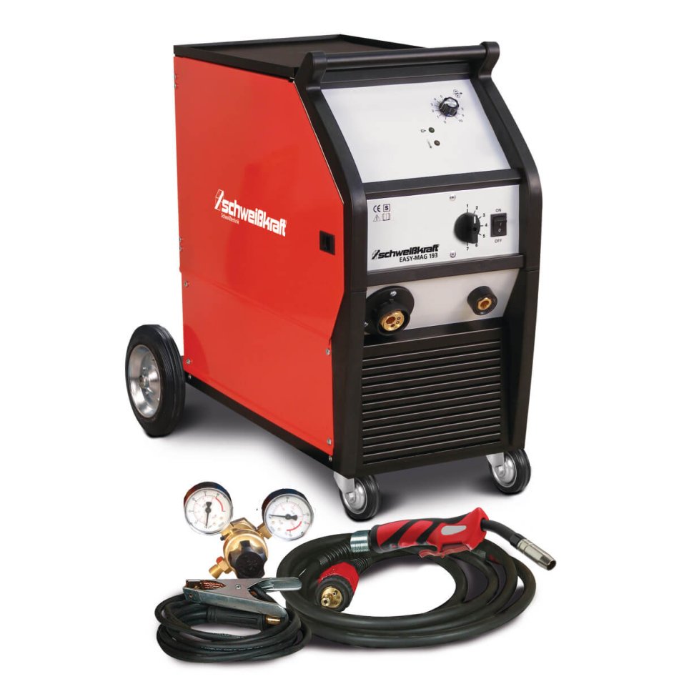 Schutzgasschweißanlage EASY-MAG 193 MIG/MAG 2kVA