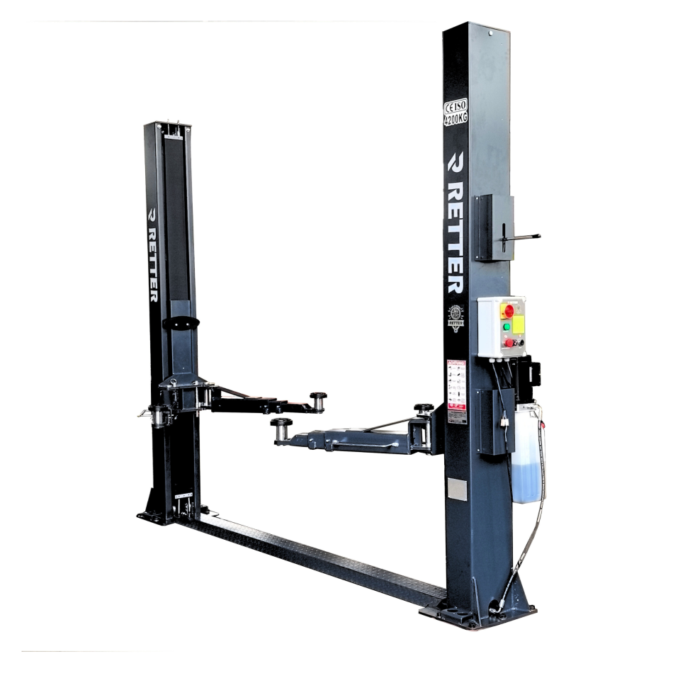 2 Säulen Hebebühne Halb. Autom. RETTER RTH-2042-Trendline 4.2 T